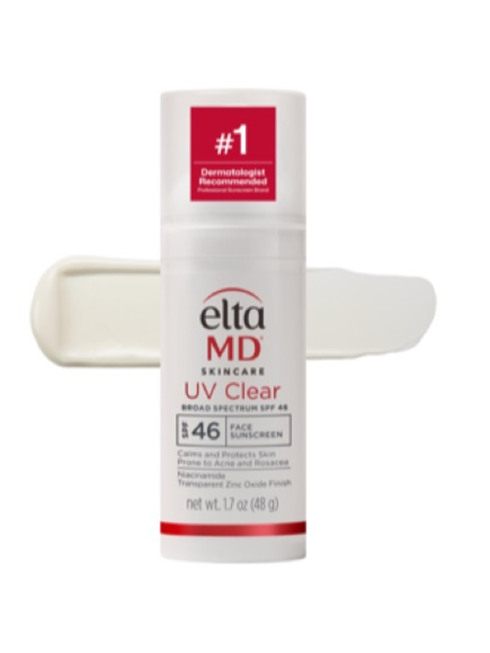 EltaMD skincare UV Clear SPF 46 Face sunscreen foam exp 1/2028 1.7oz